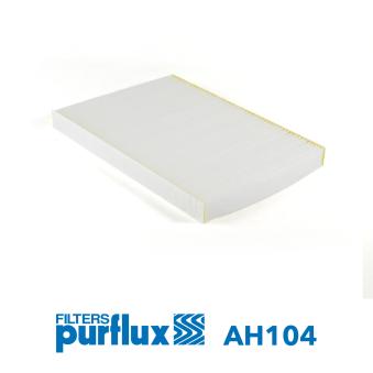 Filtre, air de l'habitacle PURFLUX [AH104]