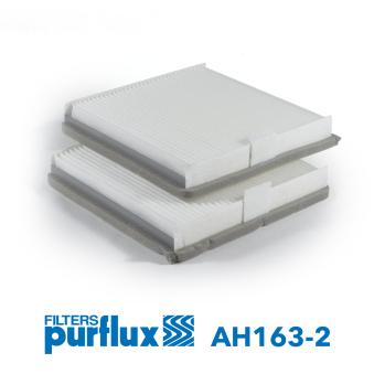 Filtre, air de l'habitacle PURFLUX [AH163-2]