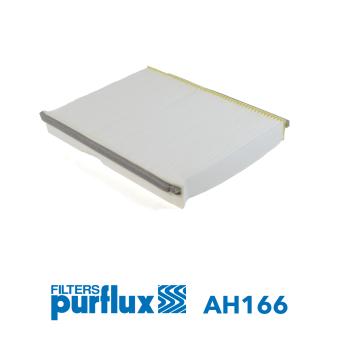 Filtre, air de l'habitacle PURFLUX [AH166]