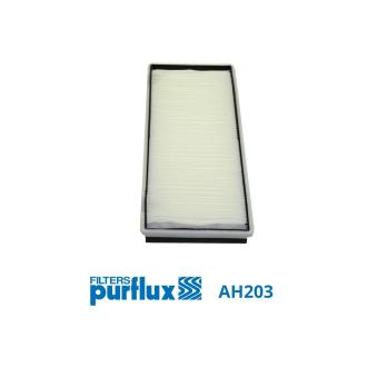 Filtre, air de l'habitacle PURFLUX [AH203]