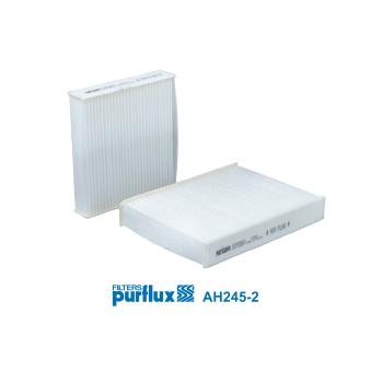 Filtre, air de l'habitacle PURFLUX [AH245-2]