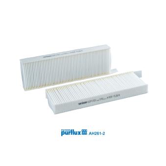 Filtre, air de l'habitacle PURFLUX AH261-2 pour CITROEN C4 Picasso BlueHDi 150 - 150cv