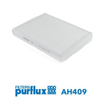 Filtre, air de l'habitacle PURFLUX [AH409]