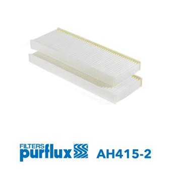 Filtre, air de l'habitacle PURFLUX [AH415-2]