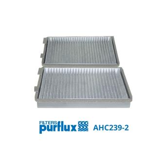 Filtre, air de l'habitacle PURFLUX [AHC239-2]