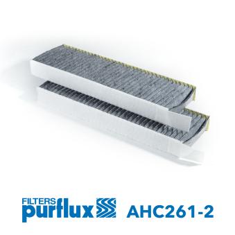 Filtre, air de l'habitacle PURFLUX AHC261-2 pour CITROEN C4 Picasso BlueHDi 150 - 150cv