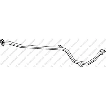 Tuyau d'échappement KLOKKERHOLM 945-275