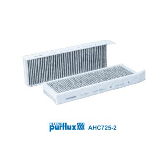 Filtre, air de l'habitacle PURFLUX [AHC725-2]