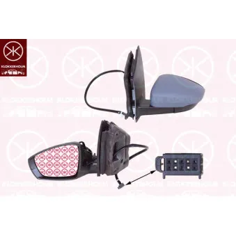Rétroviseur extérieur KLOKKERHOLM OEM 6R1857508Q9B9