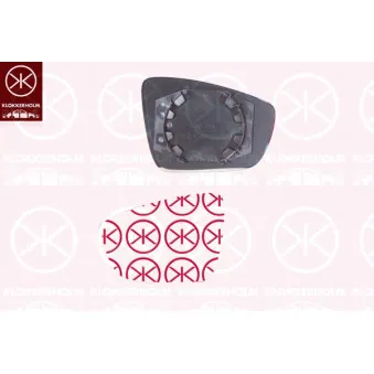 Verre de rétroviseur, rétroviseur extérieur KLOKKERHOLM 95071061