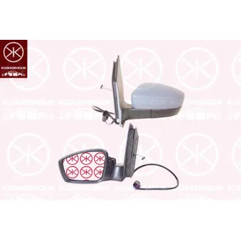 Rétroviseur extérieur KLOKKERHOLM OEM 6RU857521B