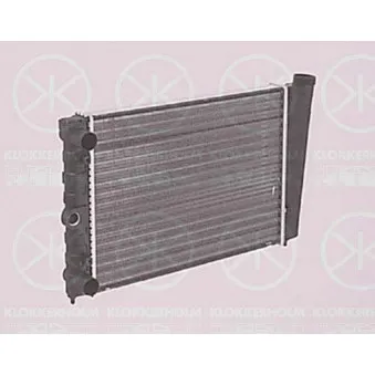 Radiateur, refroidissement du moteur KLOKKERHOLM 9520302009