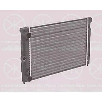 Radiateur, refroidissement du moteur KLOKKERHOLM 9521302039