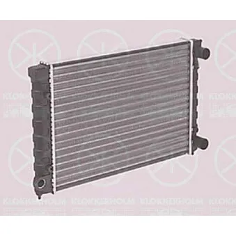 Radiateur, refroidissement du moteur KLOKKERHOLM OEM 191121253C