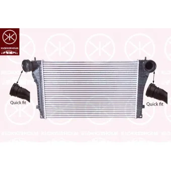 Intercooler, échangeur KLOKKERHOLM OEM 1J0145803H