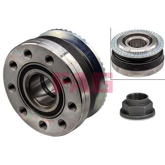 Roulement de roue arrière FAG 713 6980 90 pour IVECO DAILY 40 C 15. 50 C 15 - 146cv