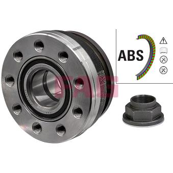 Roulement de roue arrière FAG 713 6981 00 pour IVECO DAILY 40 C 15. 50 C 15 - 146cv