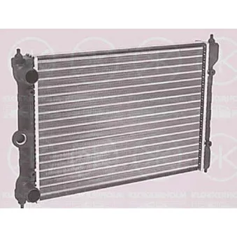 Radiateur, refroidissement du moteur KLOKKERHOLM 9529302092