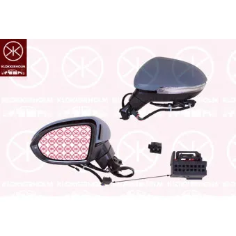 Rétroviseur extérieur KLOKKERHOLM OEM 3G0857521