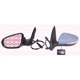Rétroviseur extérieur KLOKKERHOLM OEM 5K0857507AA