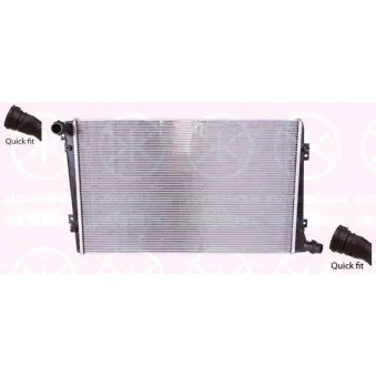 Radiateur, refroidissement du moteur KLOKKERHOLM 9545302255