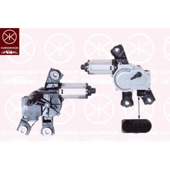 Moteur d'essuie-glace KLOKKERHOLM OEM 5N0955711A