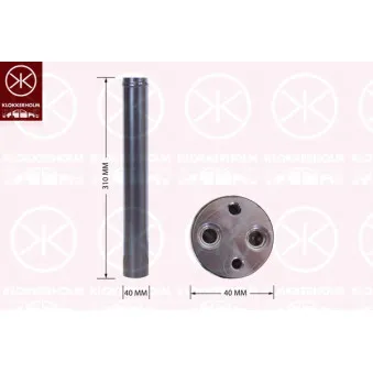 Filtre déshydratant, climatisation KLOKKERHOLM 955830D073