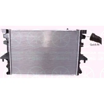 Radiateur, refroidissement du moteur KLOKKERHOLM 9568302232