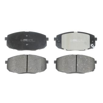 Jeu de 4 plaquettes de frein avant ABE OEM 581012LA00 Jeu de 4 plaquettes de frein avant ABE OEM 581012LA00