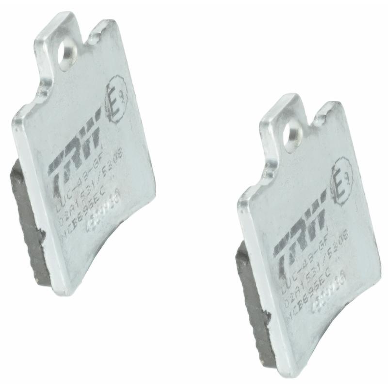 Jeu de 2 plaquettes de frein avant TRW MCB696EC - Visuel 1
