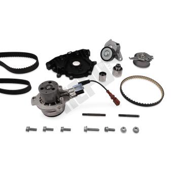 Pompe à eau + kit de courroie crantée HEPU OEM 03L109244H Pompe à eau + kit de courroie crantée HEPU OEM 03L109244H