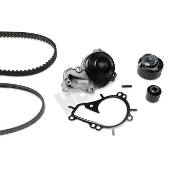 Pompe à eau + kit de courroie crantée/courroie striée HEPU OEM 1608887680 Pompe à eau + kit de courroie crantée/courroie striée HEPU OEM 1608887680