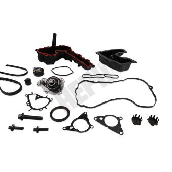Pompe à eau + kit de courroie crantée/courroie striée HEPU OEM SU001B4395