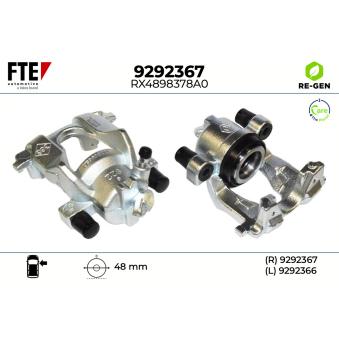 Étrier de frein FTE OEM 410010121r Étrier de frein FTE OEM 410010121r