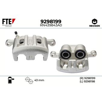 Étrier de frein FTE OEM MR370776