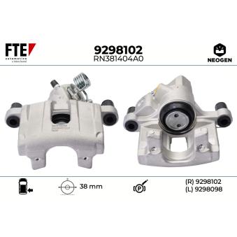 Étrier de frein FTE OEM 8602912 Étrier de frein FTE OEM 8602912
