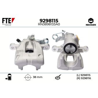 Étrier de frein FTE [9298115]