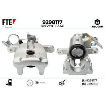 Étrier de frein FTE OEM 1439862 Étrier de frein FTE OEM 1439862
