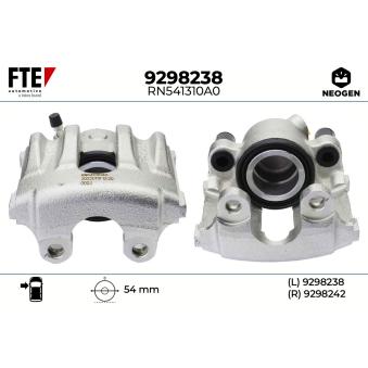 Étrier de frein FTE OEM 6758113 Étrier de frein FTE OEM 6758113