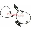 METZGER 0900237 - Capteur, vitesse de roue