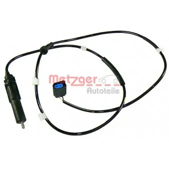 Capteur, vitesse de roue arrière gauche METZGER OEM YC152B372EC