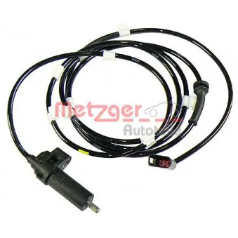 Capteur, vitesse de roue arrière droit METZGER OEM 4522490