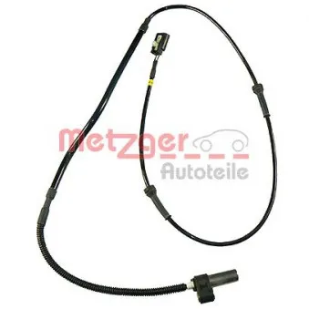 Capteur, vitesse de roue arrière gauche METZGER [0900343]