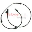 METZGER 0900384 - Capteur, vitesse de roue
