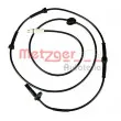 METZGER 0900406 - Capteur, vitesse de roue arrière droit