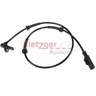 Capteur, vitesse de roue METZGER OEM 46816929