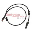 METZGER 0900650 - Capteur, vitesse de roue