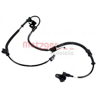 Capteur, vitesse de roue METZGER 0900728