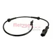 METZGER 0900744 - Capteur, vitesse de roue