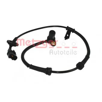 Capteur, vitesse de roue avant gauche METZGER OEM 956711C000